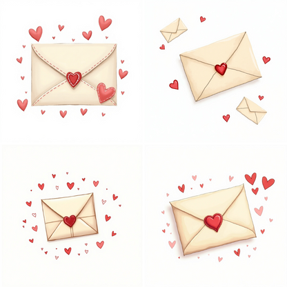 Valentine’s Day Clipart Bundle – 30 High-Resolution PNG & SVG Graphics | Cute Love Elements for Cards & Crafts