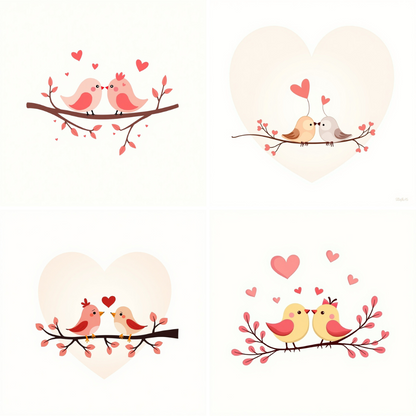 Valentine’s Day Clipart Bundle – 30 High-Resolution PNG & SVG Graphics | Cute Love Elements for Cards & Crafts