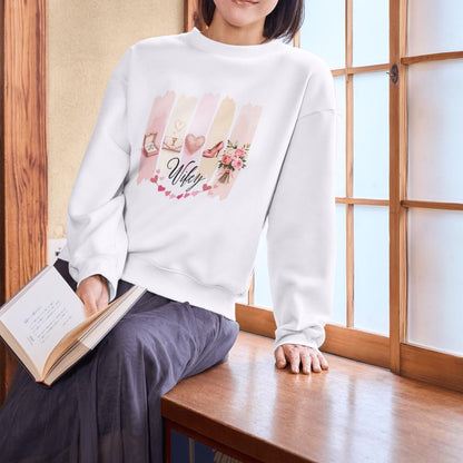 Wifey Sweatshirt PNG Design - Aesthetic Watercolor , Cute Wife Gift Idea, Bridal Shower Gift, Wedding Anniversary, Instant Digital Download