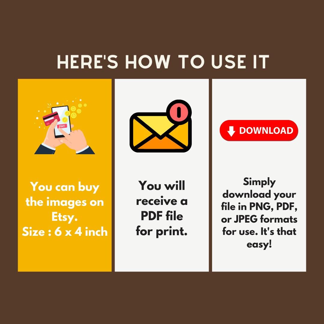 Set of 3 Valentine's Day Cards: 'I Love You' Digital Print (Printable Card)