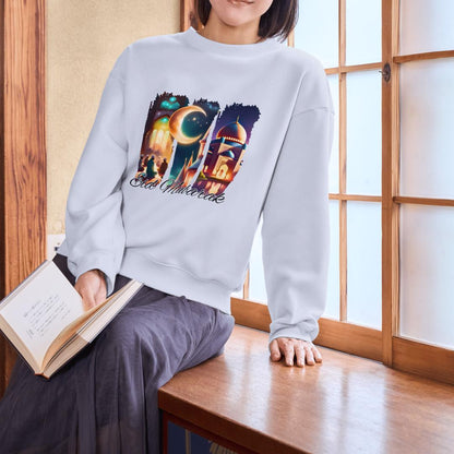 Eid Mubarak Brushstroke Design: Islamic Greeting PNG (Digital Download)