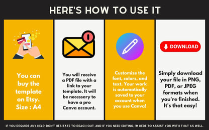 Green Floral Wedding Invitation Template: Botanical Elopement (Digital Download)