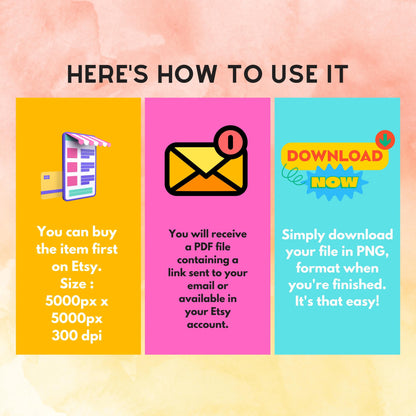 Cartoon Highland Cow Clipart Set: Cheerful Scots Cattle PNG (Digital Download)