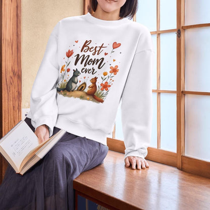 Best Mom Ever T-Shirt Design | Heartwarming Mother's Day Gift | Trendy Mom PNG File | 300 DPI High Quality | Instant Digital Download