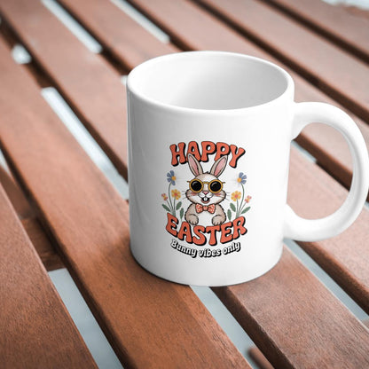 Retro Easter Bunny T-Shirt Design: Vintage Rabbit Graphic (Digital Download)