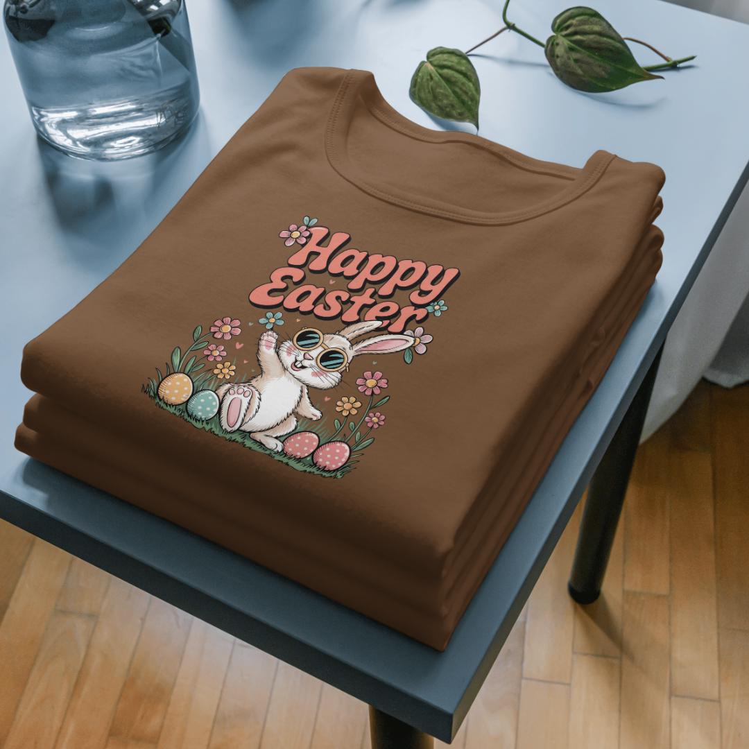 Retro Easter Bunny PNG: Vintage Sunglasses Design (Digital Download)