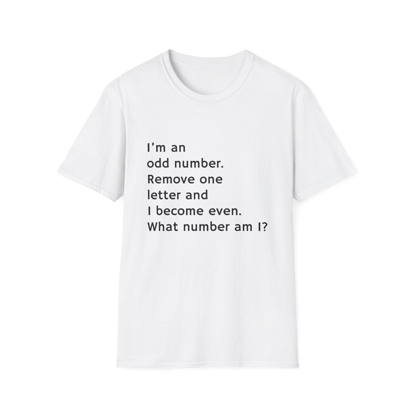 Whimsical Riddle T-Shirt: Fun Math Tee, Puzzle Lover Gift