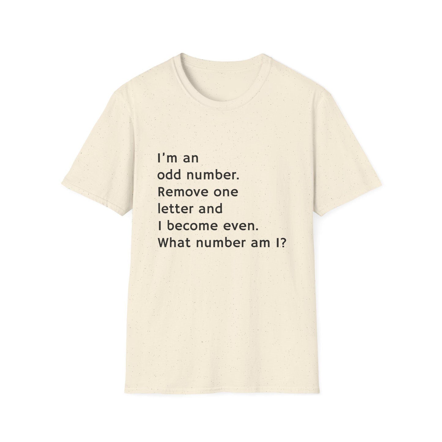 Whimsical Riddle T-Shirt: Fun Math Tee, Puzzle Lover Gift
