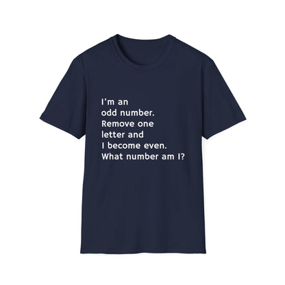 Whimsical Riddle T-Shirt: Fun Math Tee, Puzzle Lover Gift