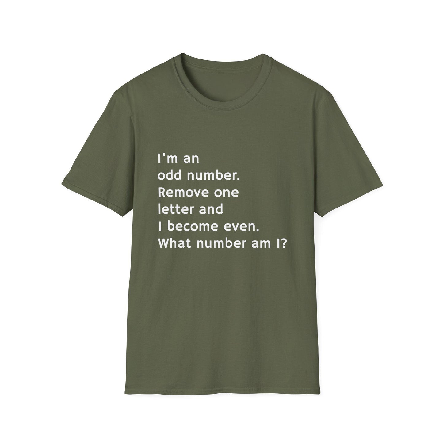 Whimsical Riddle T-Shirt: Fun Math Tee, Puzzle Lover Gift