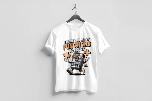 Retro Calculator T-Shirt: Vintage Math Graphic Tee