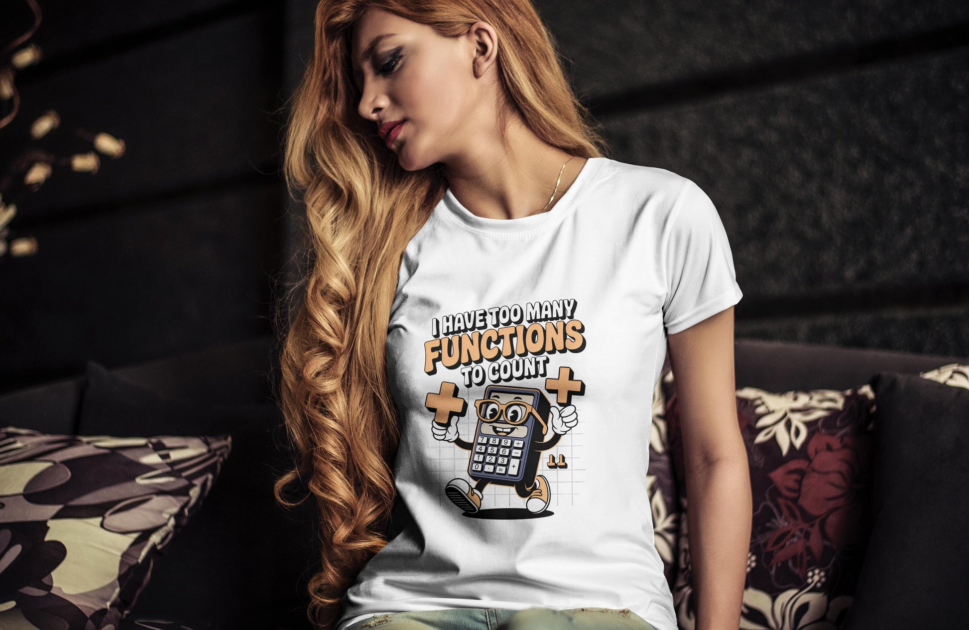 Retro Calculator T-Shirt: Vintage Math Graphic Tee