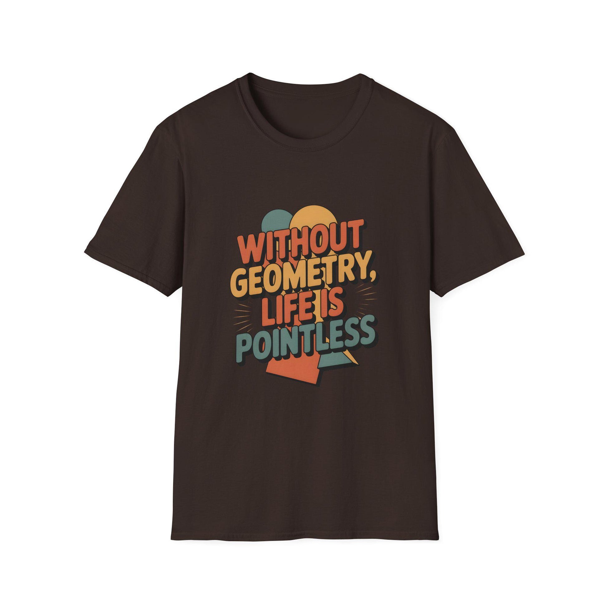 Funny Math Teacher T-Shirt: Geometry Pun, Geeky STEM Gift