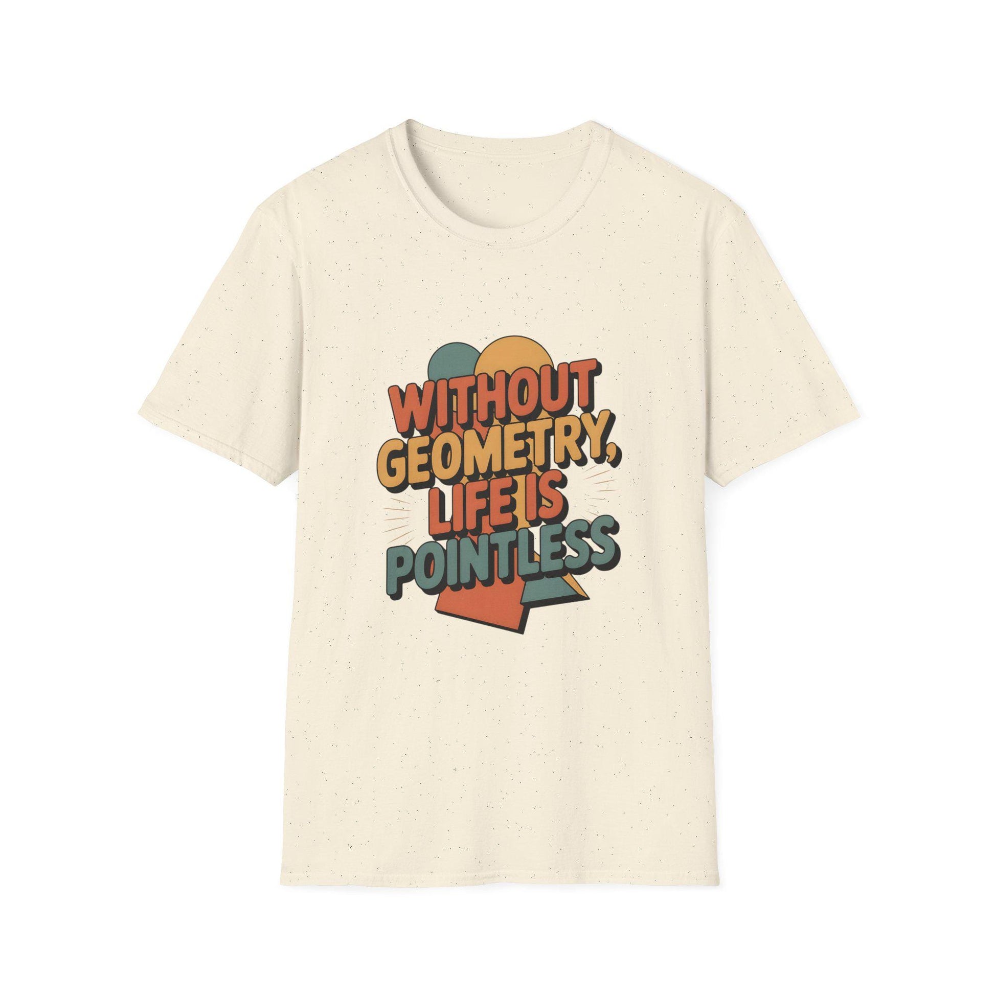 Funny Math Teacher T-Shirt: Geometry Pun, Geeky STEM Gift