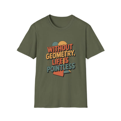 Funny Math Teacher T-Shirt: Geometry Pun, Geeky STEM Gift