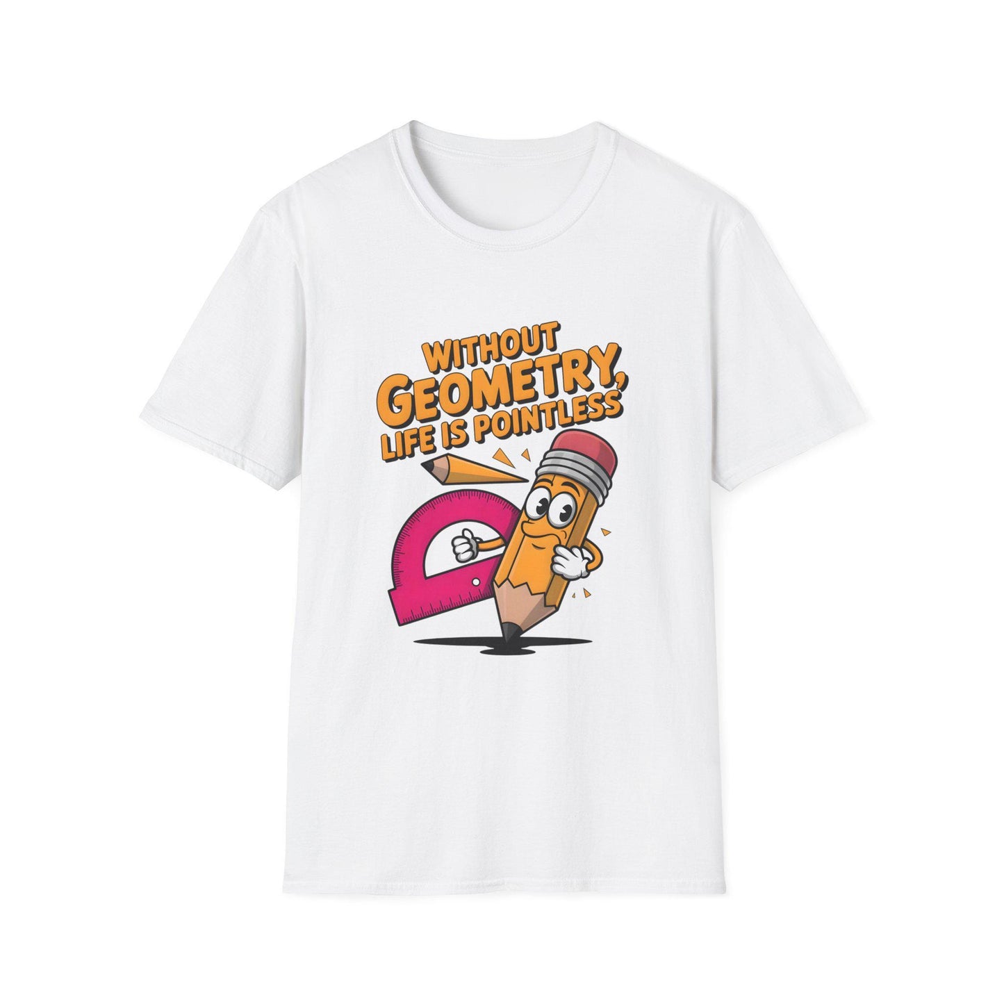 Geometry Humor T-Shirt, Funny Teacher Gift, Unisex Tee, Back to School Shirt, Math Lover Apparel