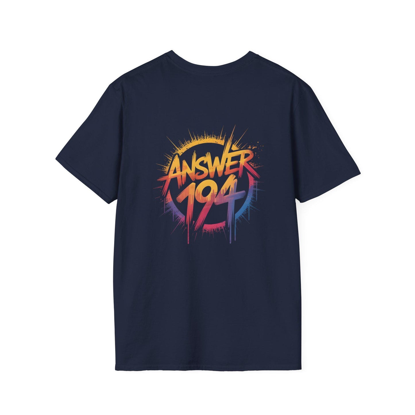 Math Riddle T-Shirt Design | Printable Brain Teaser Shirt | Fun Puzzle Tee Digital Download | Answer 194 Math Lover Gift