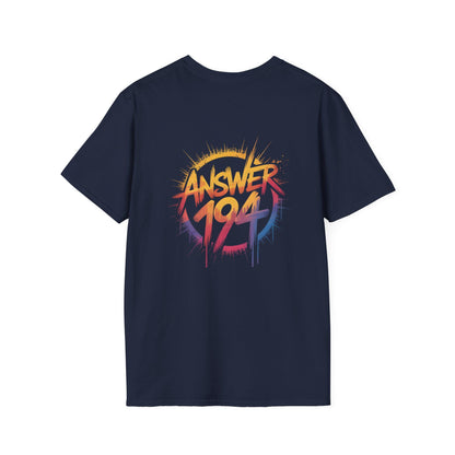 Math Riddle T-Shirt Design | Printable Brain Teaser Shirt | Fun Puzzle Tee Digital Download | Answer 194 Math Lover Gift